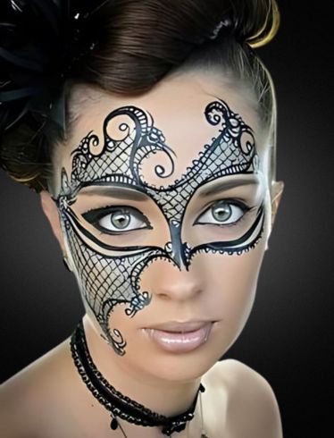 SIMREE masquerade MAKEUP